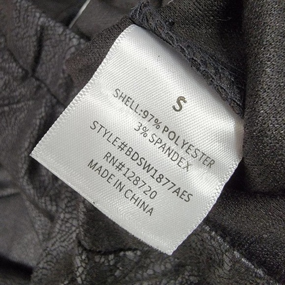 BLUE Rain Francesca's Faux Leather Crack print - Picture 12 of 12